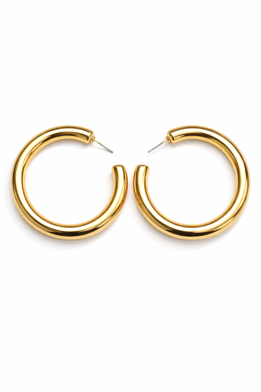 Celeste Classic Hoops