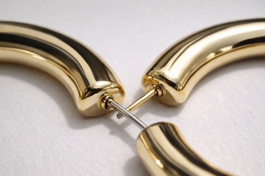 Celeste Classic Hoops