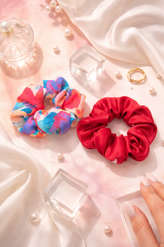 Play & Luxe Scrunchie Set