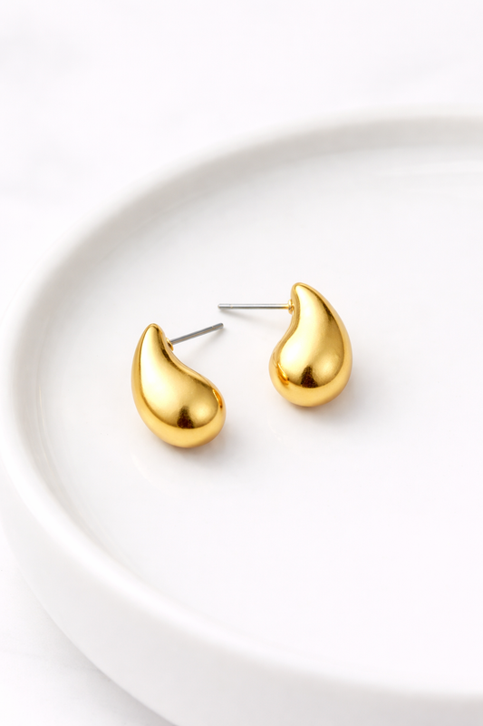 Velora Teardrop Studs