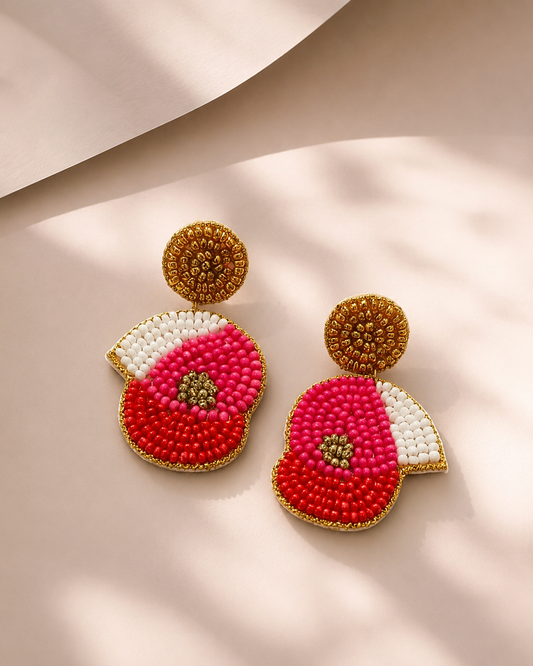 Summer Pop Beaded Earrings