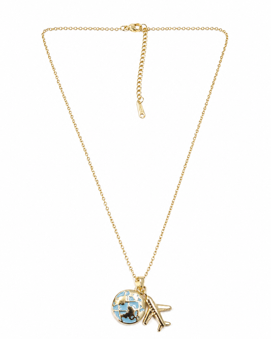 Wander Globe Necklace