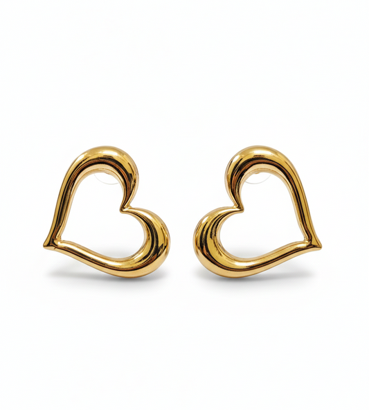 Amour Luxe Heart Earrings